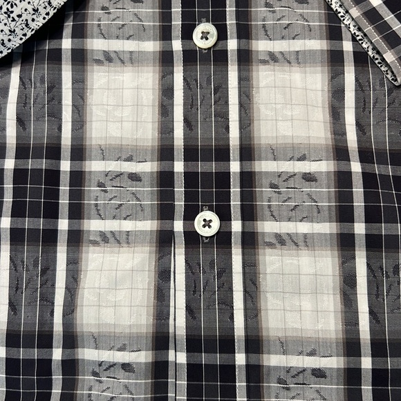 Bugatchi Classic Fit Mens Size L Button Down Shirt - Picture 2 of 7